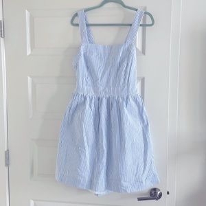 Seersucker Jcrew summer dress